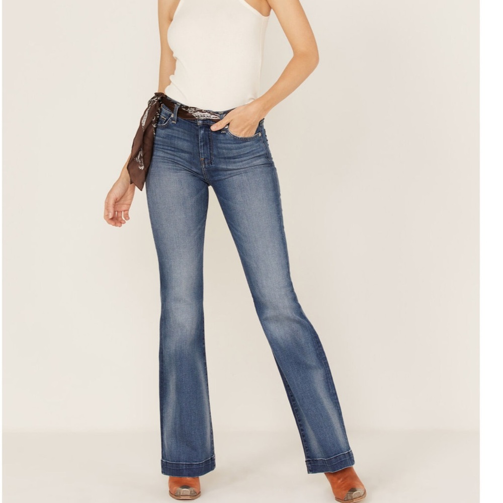 SEVEN FOR ALL MANKIND Mid Rise DOJO DenimJeans Size 27 NEW NWOT